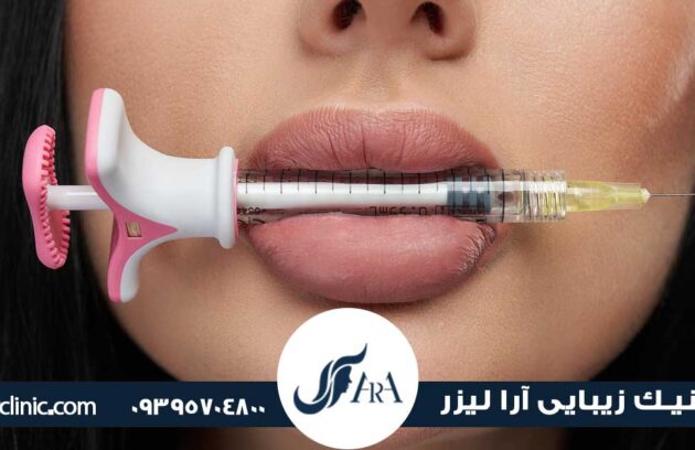 تخلیه ژل لب